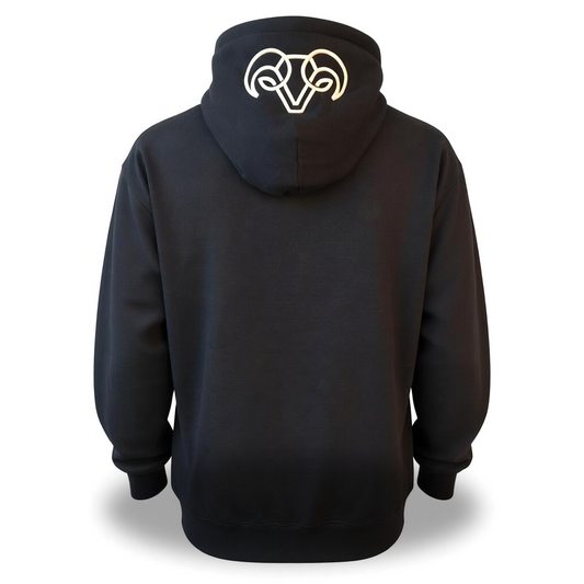 DR1® - Oversized Hoodie Black & Gold