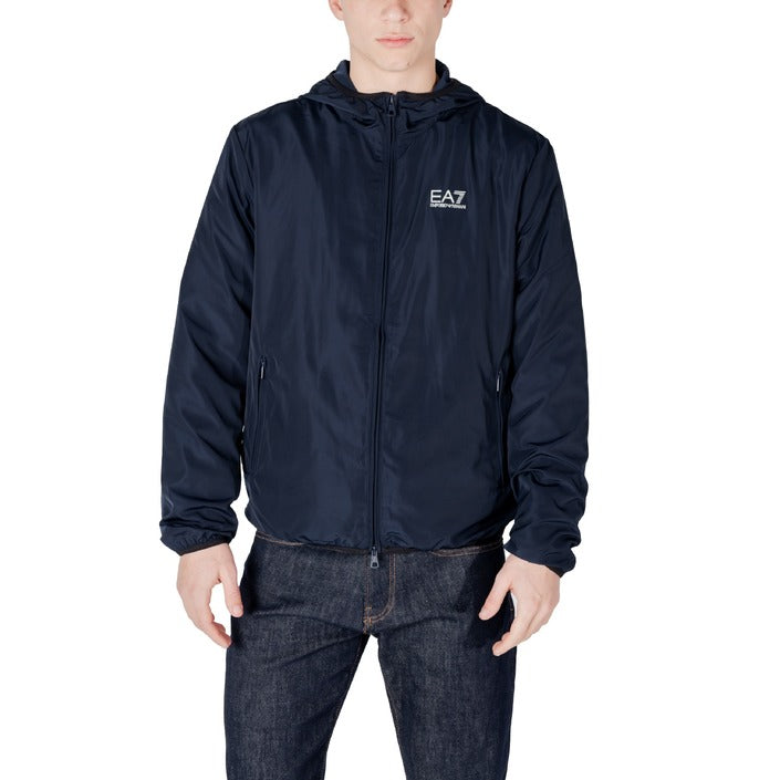 Ea7 Emporio Armani - Windbreaker Blauw Heren