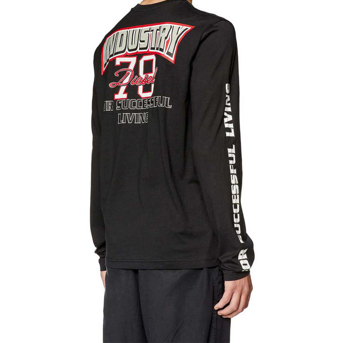 Diesel - Sweatshirt Heren Zwart met Rug logo