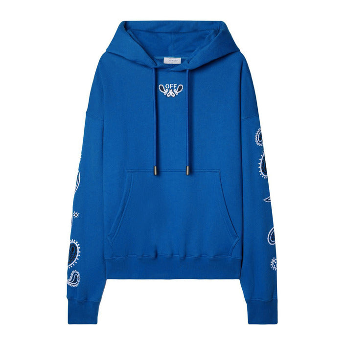 Offwhite - Sweatshirt Lichtblauw Bandana Exclusief