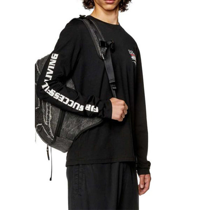 Diesel - Sweatshirt Heren Zwart met Rug logo