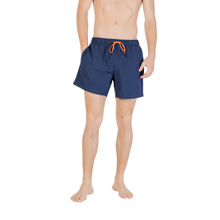 BOSS Swimwear - Designer Zwembroek met Oranje Details
