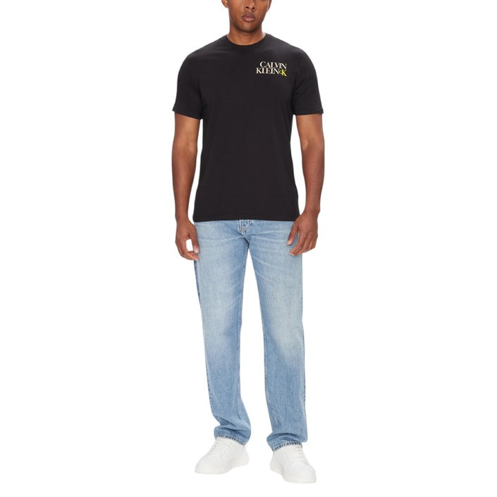 Calvin Klein Jeans - T-shirt Heren Zwart met logo
