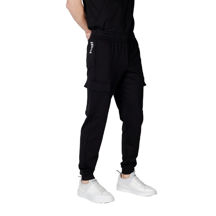 Ea7 - Zwarte Cargo Jogger voor Heren