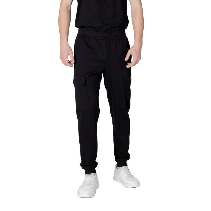 Ea7 - Zwarte Cargo Jogger voor Heren