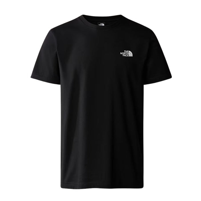 The North Face - T-shirt Heren Zwart met Wit logo