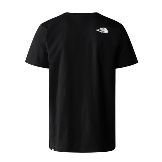 The North Face - T-shirt Heren Zwart met Wit logo