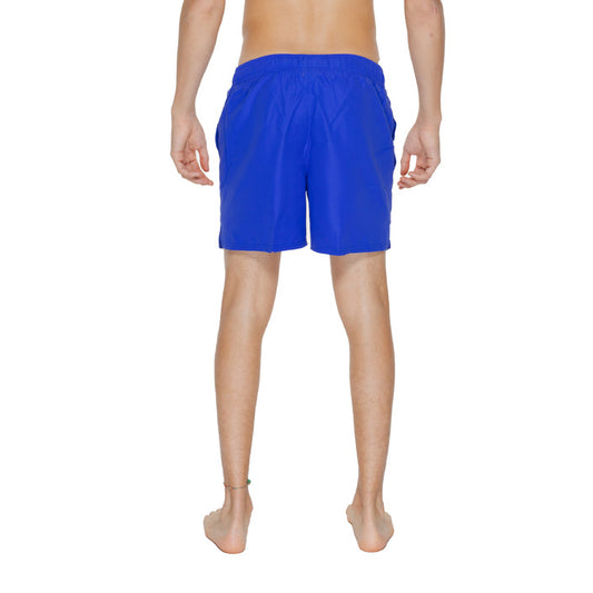 Nike Swim - Stijlvolle Blauwe Zwembroek voor Strand & Zwembad
