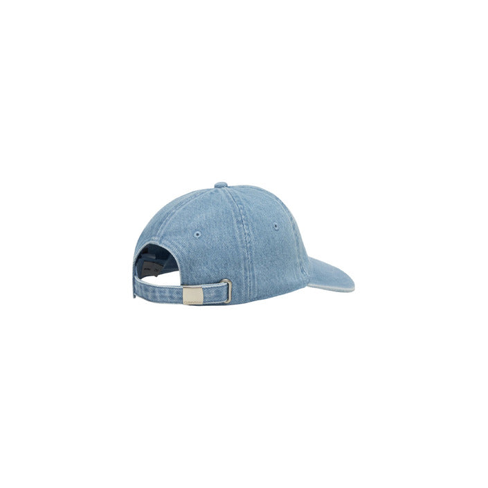 Calvin Klein Cap - Lichtblauw Denim look 100% Biologisch Katoen