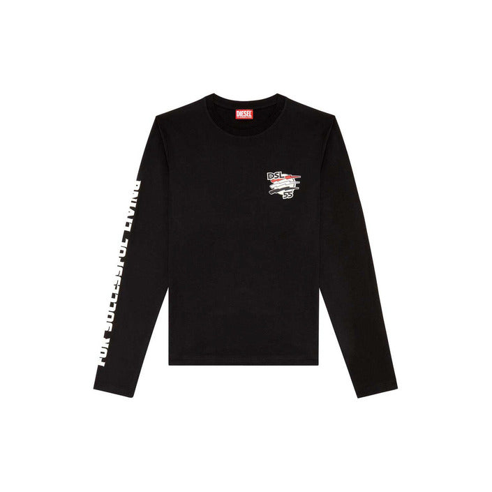 Diesel - Sweatshirt Heren Zwart met Rug logo