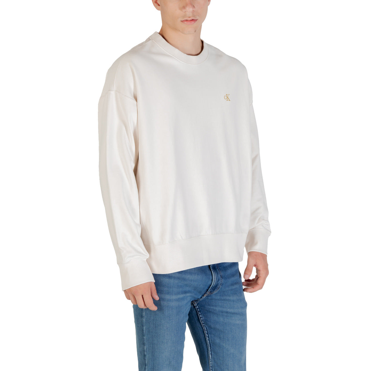 Calvin Klein Jeans - NEW! Sweatshirt Heren in Wit & Zwart