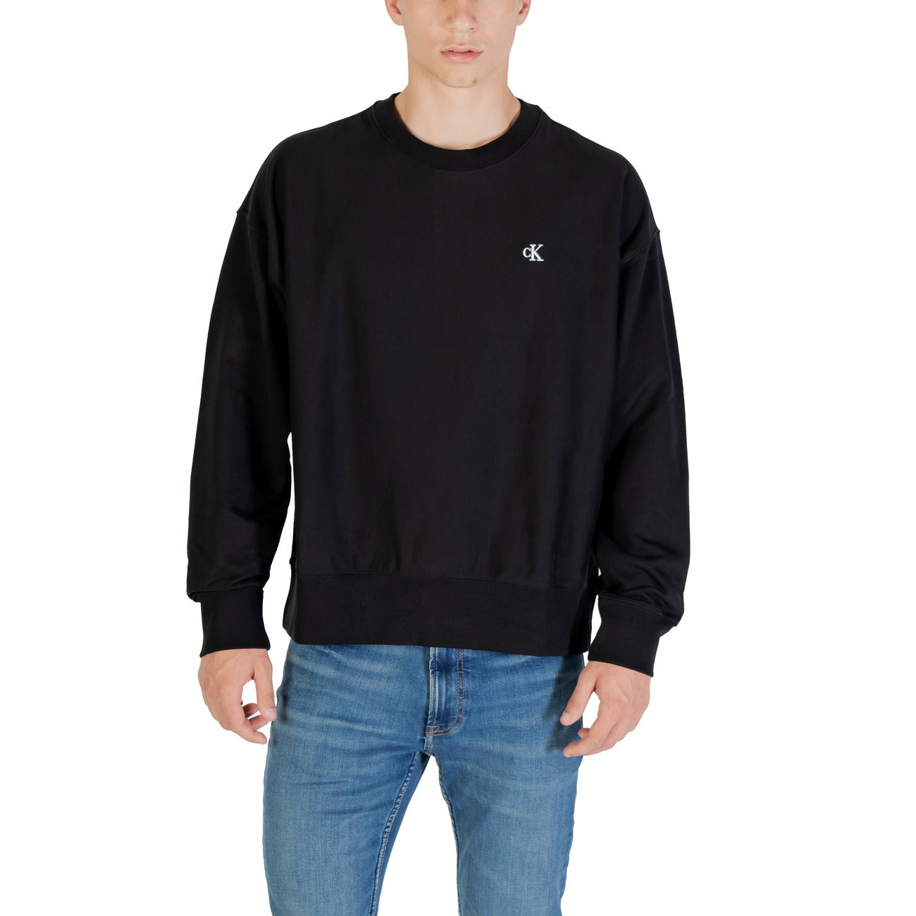 Calvin Klein Jeans - NEW! Sweatshirt Heren in Wit & Zwart