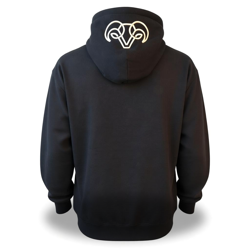 DR1® - Oversized Hoodie Black & Gold