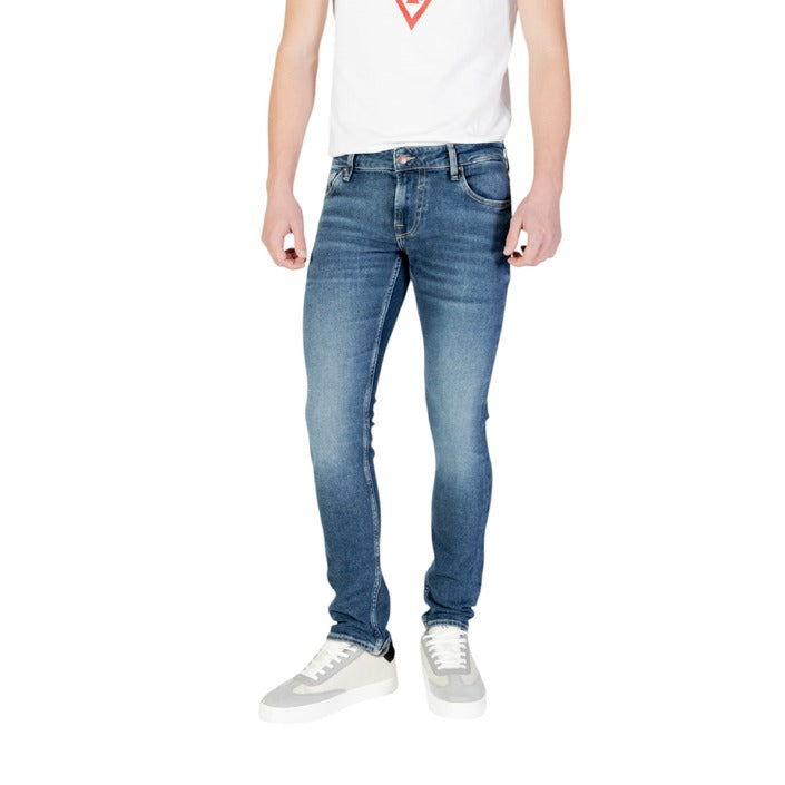 Guess - Slim Fit Jeans met Gesleten look Heren